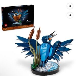LEGO Icons Kingfisher Set - Blue and Brown